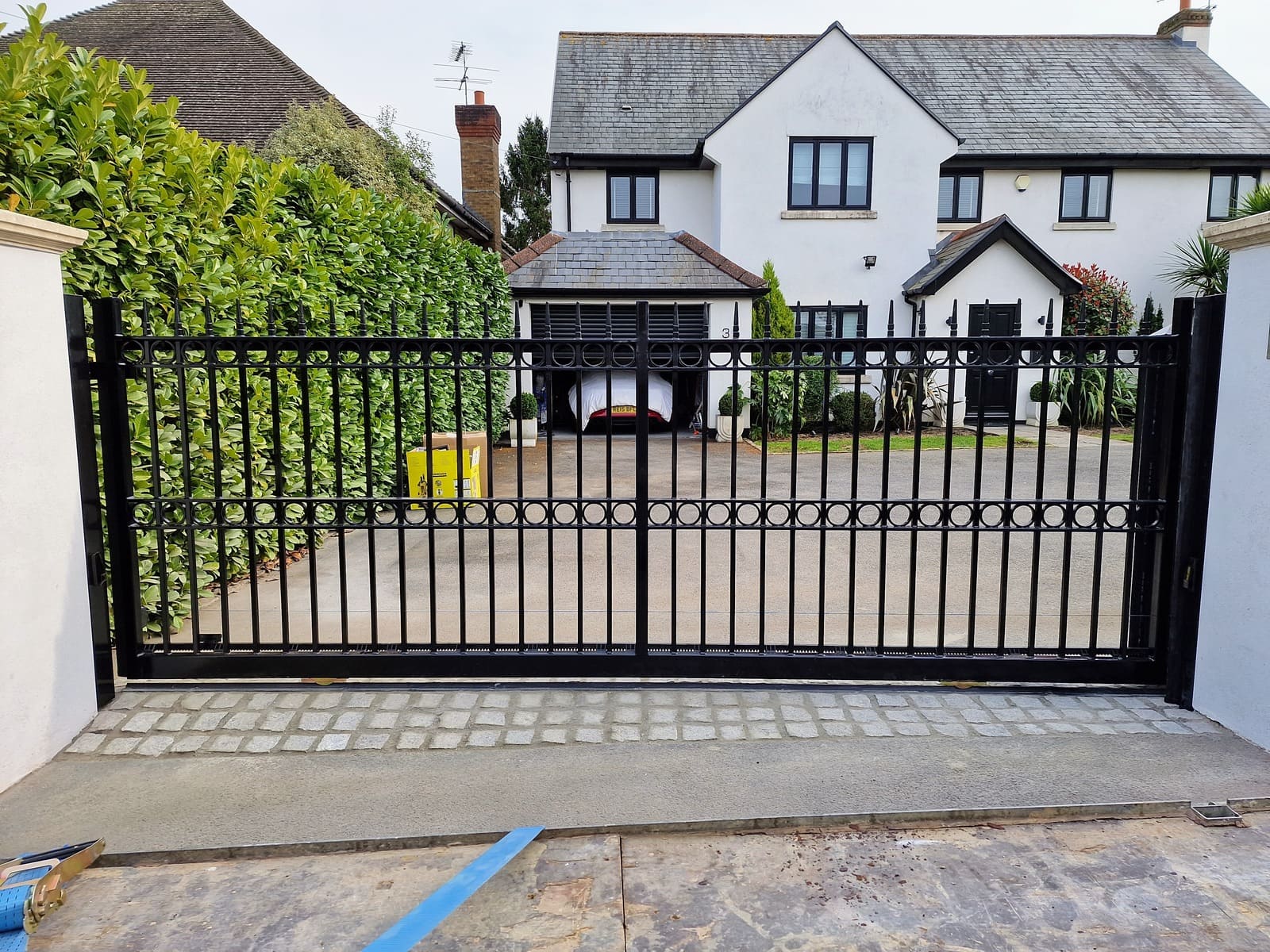 Driveway Gate Automation Project in Harlow electric gate project near Wickford